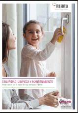Instrucciones de cuidado de ventanas Rehau