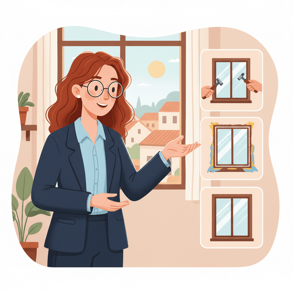 Proceso de sustitución de ventanas paso a paso