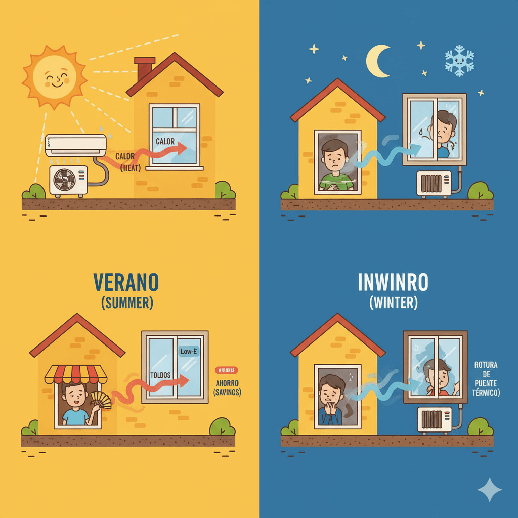 Cómo afectan las ventanas a la factura de la luz en España