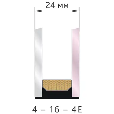 Termpaquete de una cámara 24 mm
