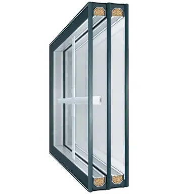 Acristalamientos con marcos decorativos