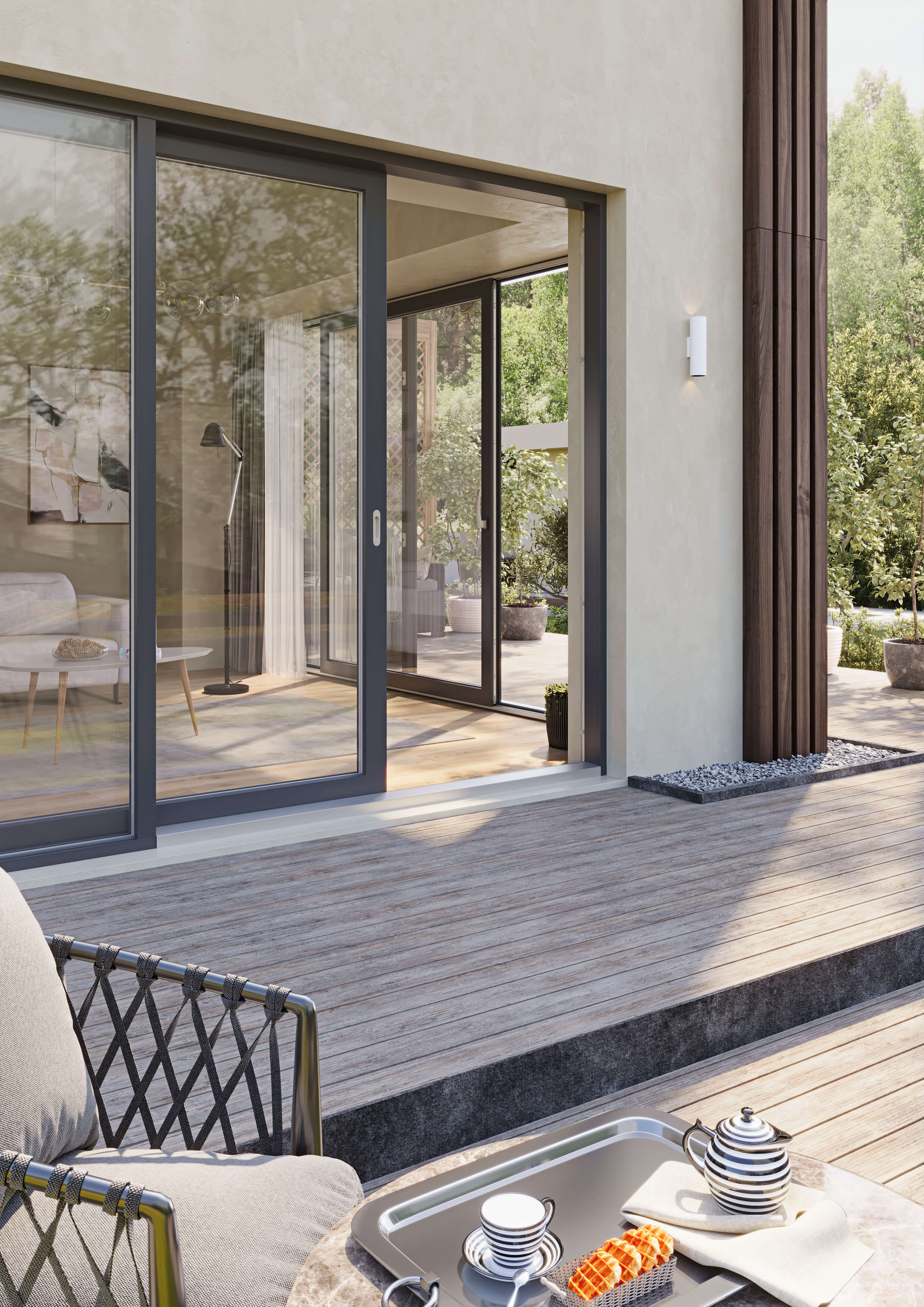 INTELIO Slide — calor y luz