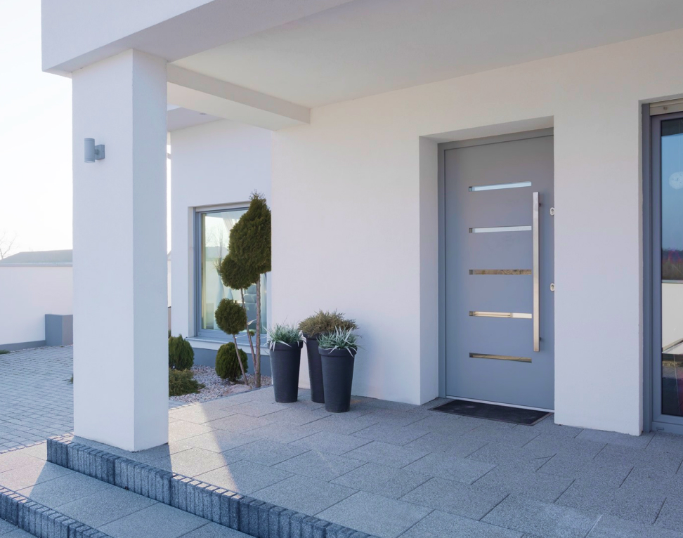 Puertas de entrada para chalets